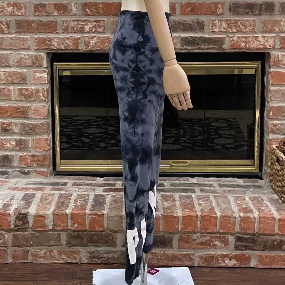 Victoria’s Secret PINK grey/blue tie dyed yoga pants / XS / Excellent condition - Picture 4 of 12